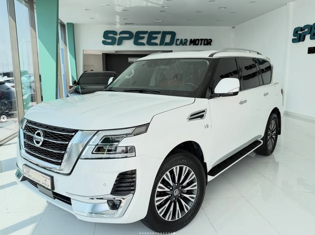 2024 Nissan patrol titanium V8 GCC